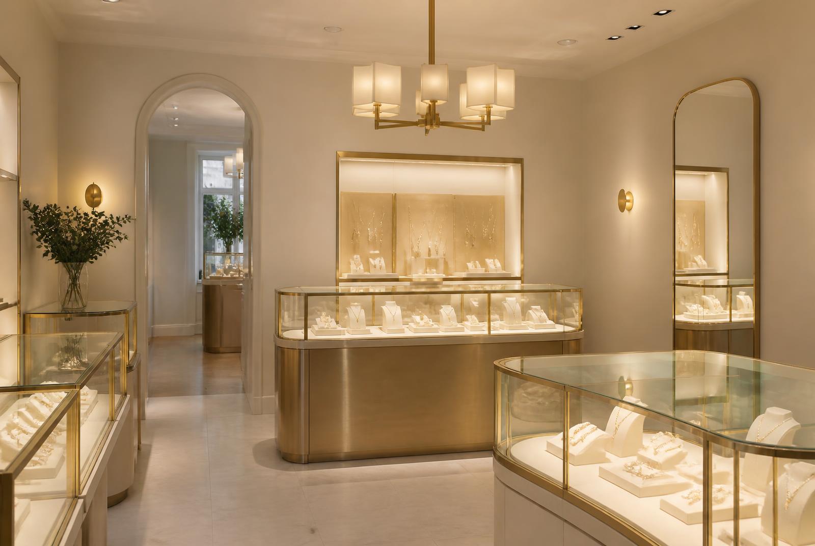 The Niraj Jewellers showroom interior